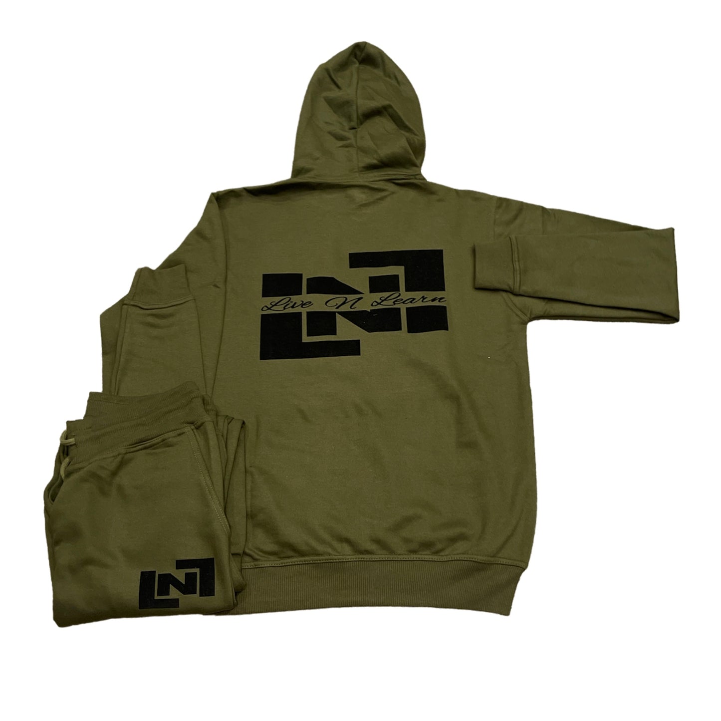 “LIVE N LEARN” Pullover Sweat Suit